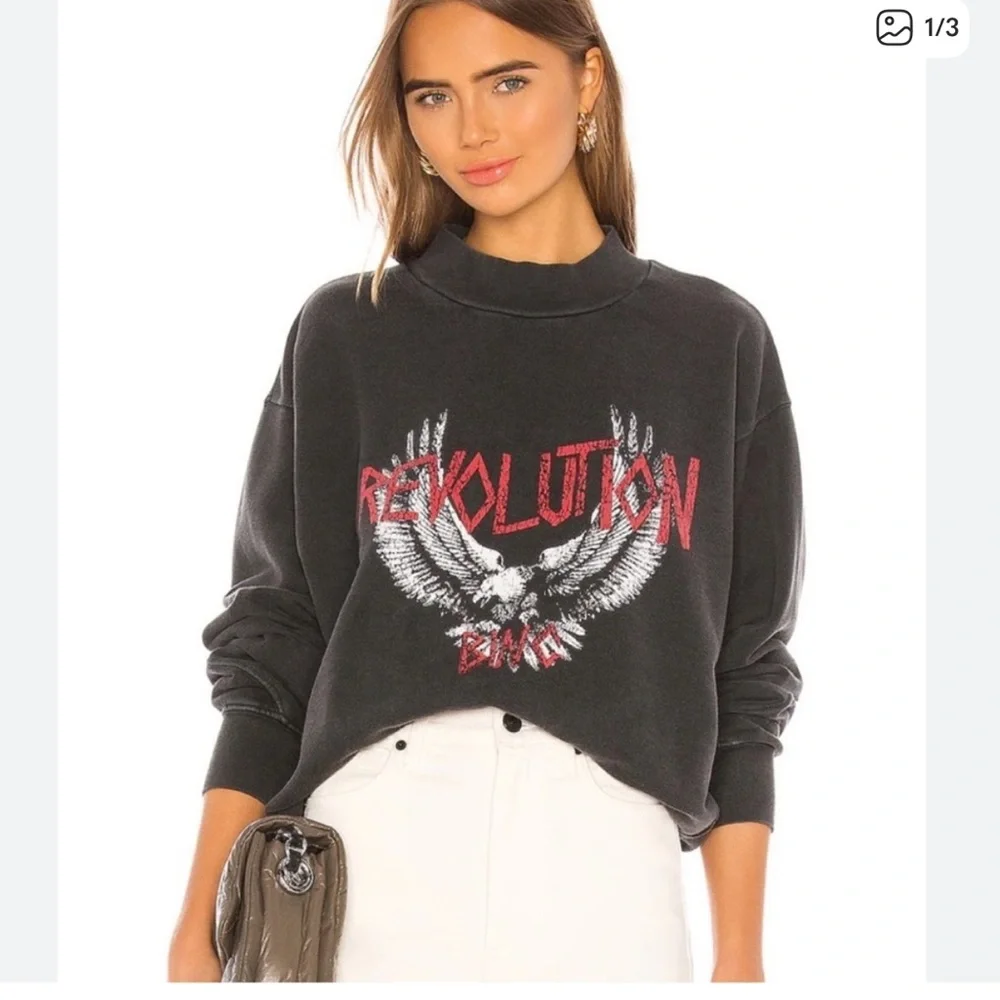 Anine Bing Revolution Sweatshirt - Picture 1 of 3